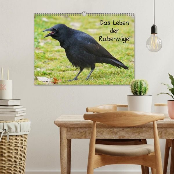 Produktbild: Das Leben der Rabenv&ouml;gel (Wandkalender 2026 DIN A3 quer), CALVENDO Monatskalender