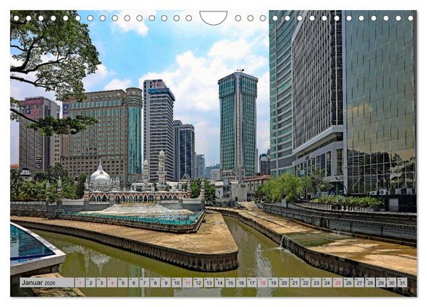 Produktbild: Malaysia-Impressionen (Wandkalender 2026 DIN A4 quer), CALVENDO Monatskalender