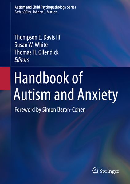Produktbild: Handbook of Autism and Anxiety