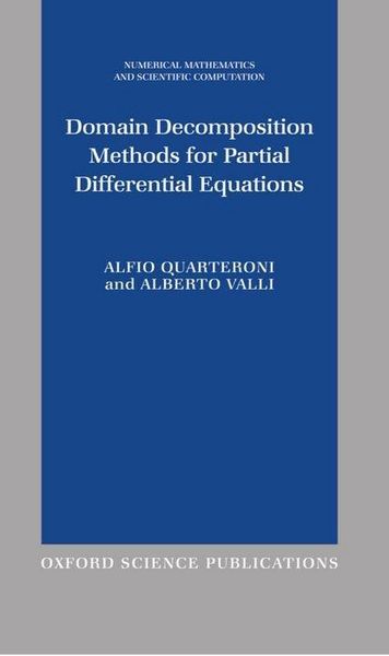 Produktbild: Domain Decomposition Methods for Partial Differential Equations