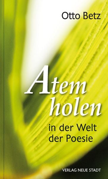 Produktbild: Atem holen in der Welt der Poesie