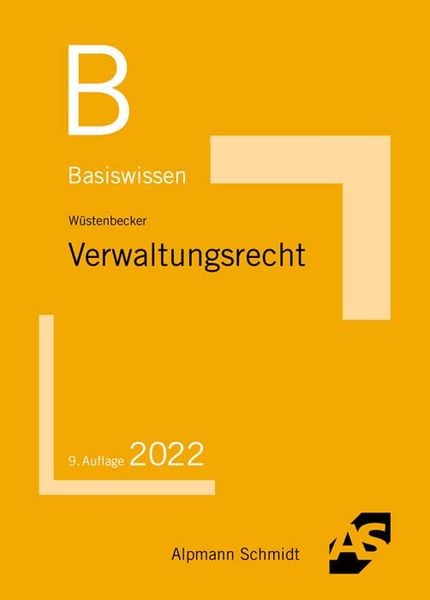 Produktbild: Basiswissen Verwaltungsrecht