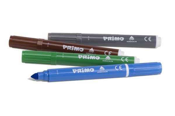 Produktbild: PRIMO JUMBO Fasermaler, 12er Set