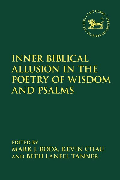 Produktbild: Inner Biblical Allusion in the Poetry of Wisdom and Psalms