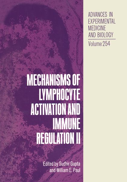 Produktbild: Mechanisms of Lymphocyte Activation and Immune Regulation II