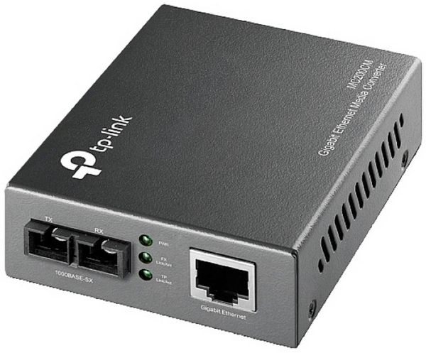 Produktbild: TP-LINK MC200CM 1x SC, LAN Netzwerk-Medienkonverter 1 GBit/s