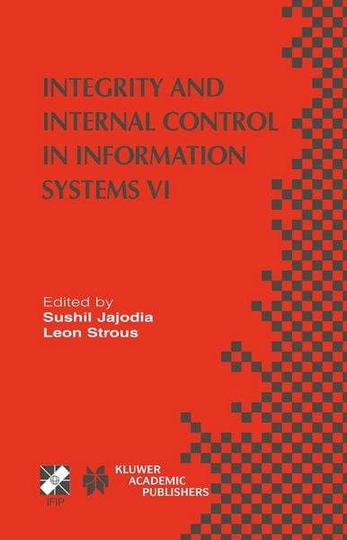 Produktbild: Integrity and Internal Control in Information Systems VI