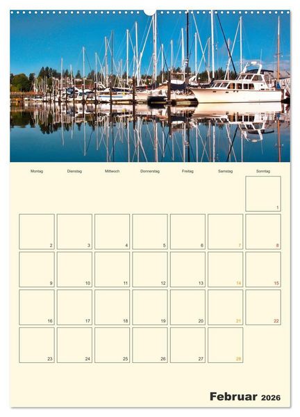 Produktbild: Segeln, unser Jahresplaner (Wandkalender 2026 DIN A2 hoch), CALVENDO Monatskalender