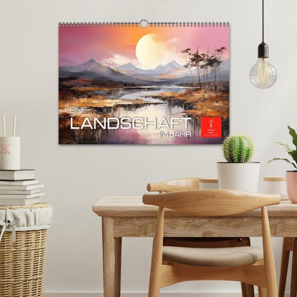Produktbild: Eine Landschaft im Jahr (Wandkalender 2026 DIN A3 quer), CALVENDO Monatskalender