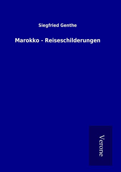 Produktbild: Marokko - Reiseschilderungen
