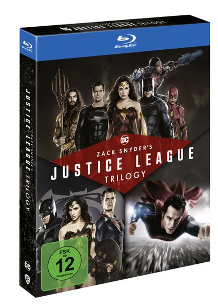 Produktbild: Zack Snyder's Justice League Trilogy [4 BRs]
