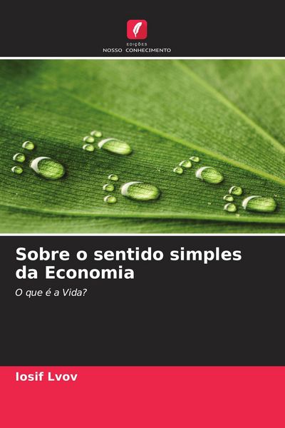 Produktbild: Sobre o sentido simples da Economia