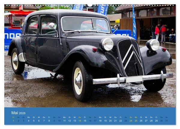 Produktbild: Citroen Traction Avant (Wandkalender 2026 DIN A2 quer), CALVENDO Monatskalender