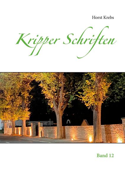 Produktbild: Kripper Schriften