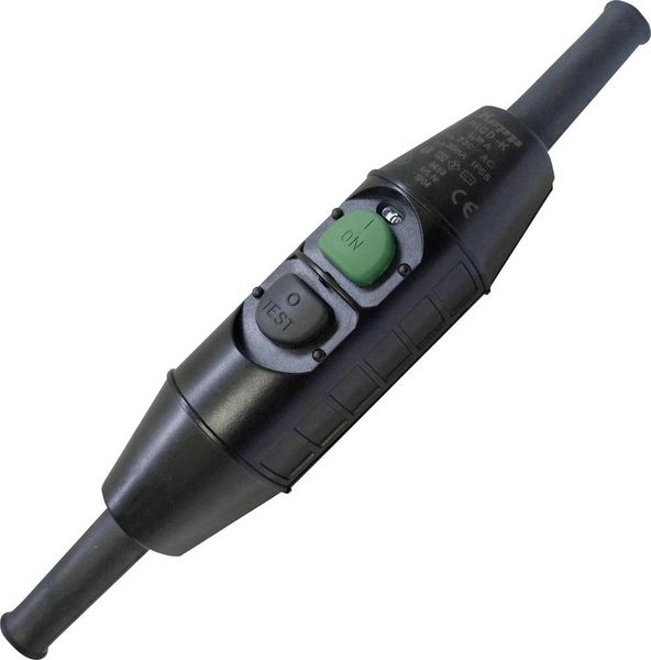 Produktbild: Kopp 190400015 Personenschutz-Zwischenschalter 230V Schwarz IP55