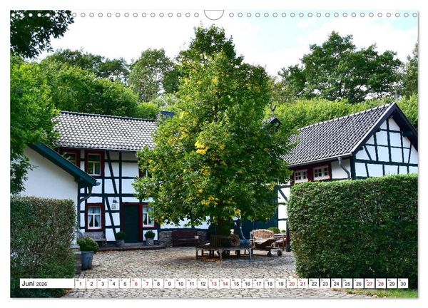Produktbild: Fachwerkh&auml;user - Historische Geb&auml;ude rund um Simmerath (Wandkalender 2026 DIN A3 quer), CALVENDO Monatskalender