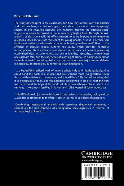 Produktbild: Language in Late Modernity