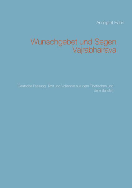 Produktbild: Wunschgebet und Segen Vajrabhairava