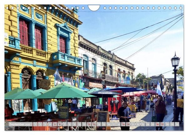 Produktbild: Buenos Aires - Capital on the Rio de la Plata (Wall Calendar 2026 DIN A4 landscape), CALVENDO 12 Month Wall Calendar