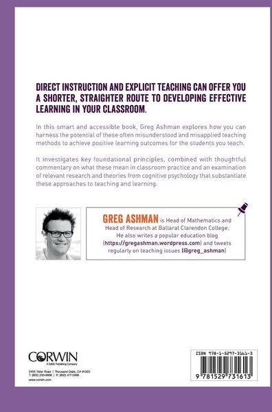 Produktbild: The Power of Explicit Teaching and Direct Instruction