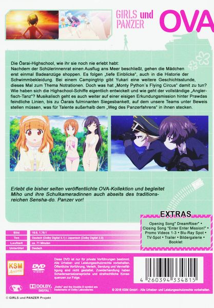 Produktbild: Girls & Panzer - OVA Collection