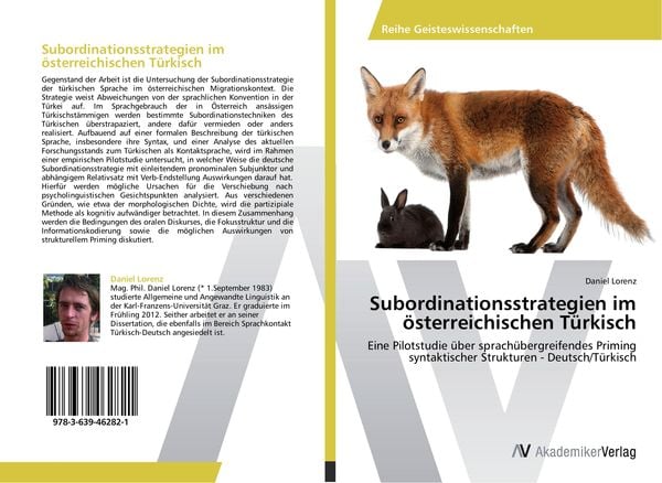 Produktbild: Subordinationsstrategien im &ouml;sterreichischen T&uuml;rkisch
