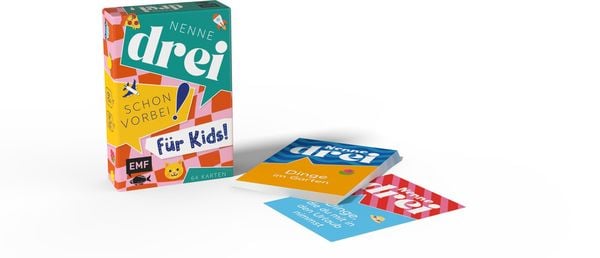 Produktbild: Kartenspiel: Nenne drei &ndash; schon vorbei! ... f&uuml;r Kids!