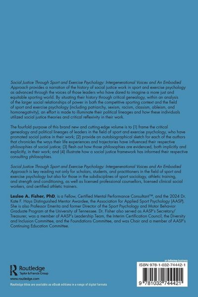 Produktbild: Social Justice through Sport and Exercise Psychology