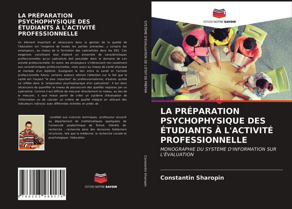 Produktbild: La Pr&eacute;paration Psychophysique des &Eacute;tudiants &Agrave; L'activit&eacute; Professionnelle