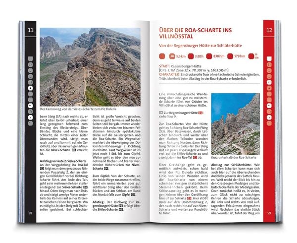 Produktbild: KOMPASS Wanderführer Grödental, Villnößtal, Seiser Alm, Herausragende Dolomiten, 55 Touren mit Extra-Tourenkarte