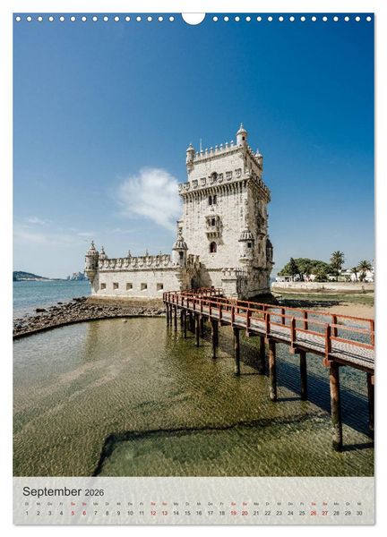 Produktbild: Lissabon Perspektiven (Wandkalender 2026 DIN A3 hoch), CALVENDO Monatskalender