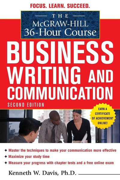 Produktbild: The McGraw-Hill 36-Hour Course in Business Writing and Communication, Second Edition