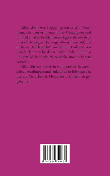 Produktbild: Briefe &uuml;ber Rilkes &bdquo;Duineser Elegien&ldquo;