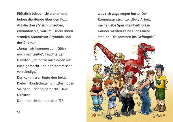 Produktbild: Die drei ??? Kids, B&uuml;cherhelden 2. Klasse, Achtung, Dinos!