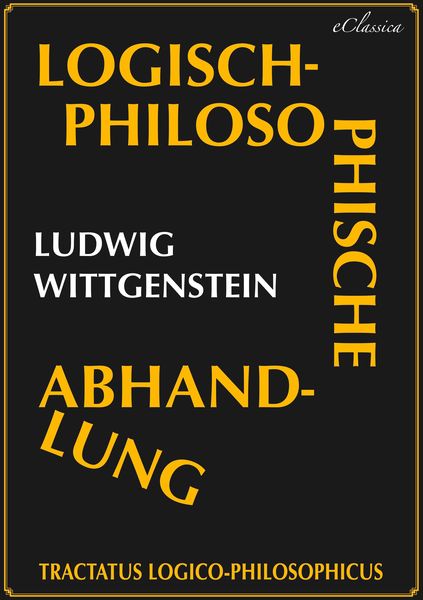 Produktbild: Tractatus logico-philosophicus (Logisch-philosophische Abhandlung)