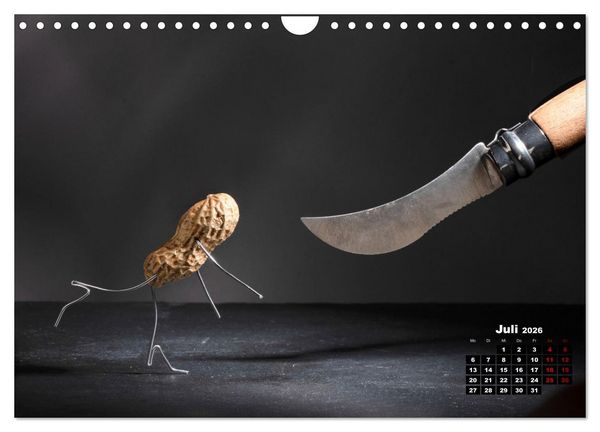 Produktbild: Erdnussm&auml;nnchen Geschichten. (Wandkalender 2026 DIN A4 quer), CALVENDO Monatskalender