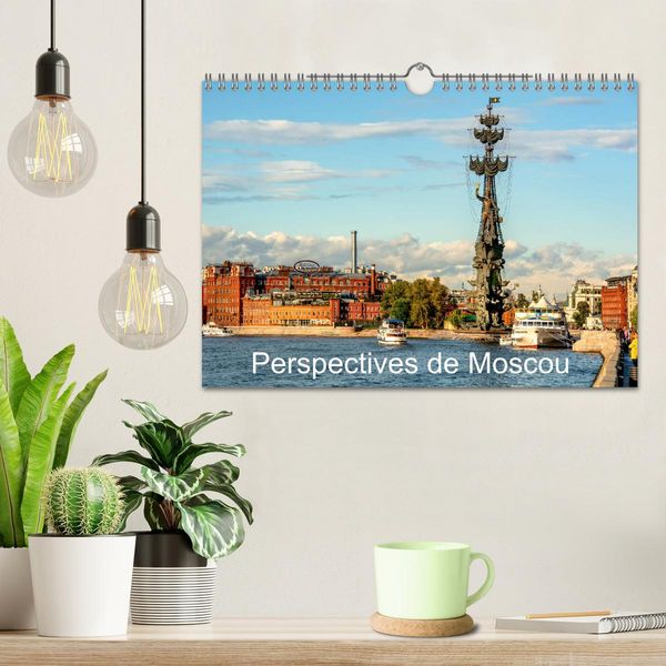 Produktbild: Perspectives de Moscou (Calendrier mural 2026 DIN A4 vertical), CALVENDO calendrier mensuel