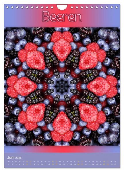 Produktbild: Kulinarische Mandalas (Wandkalender 2026 DIN A4 hoch), CALVENDO Monatskalender
