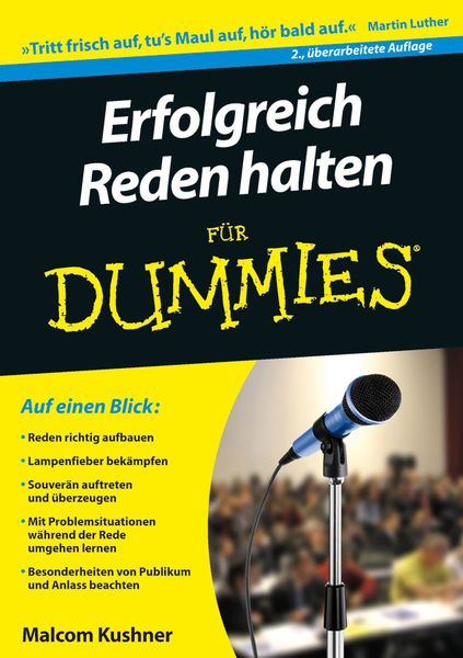 Produktbild: Erfolgreich Reden halten für Dummies