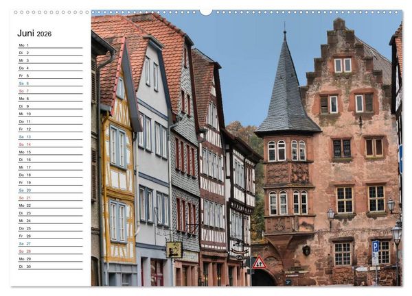 Produktbild: Herrliches Hessen - B&uuml;dingen (hochwertiger Premium Wandkalender 2026 DIN A2 quer), Kunstdruck in Hochglanz