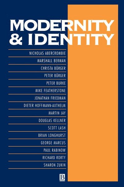 Produktbild: Modernity and Identity