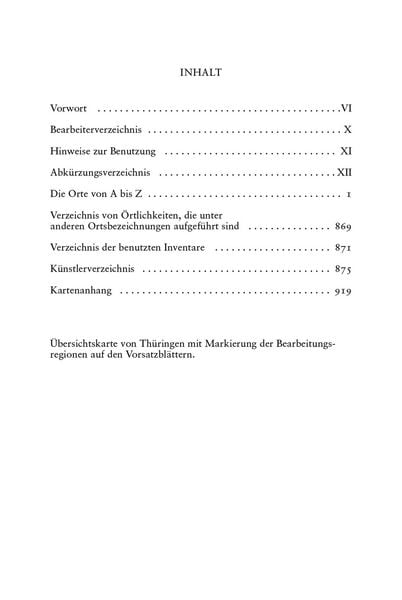 Produktbild: Set Dehio - Handbuch der deutschen Kunstdenkmäler / Thüringen Bd. I+II