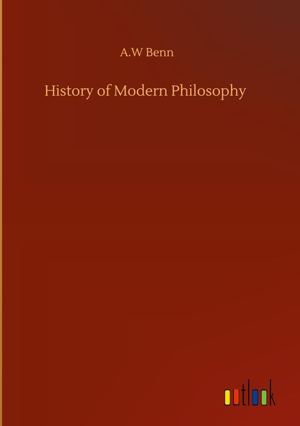 Produktbild: History of Modern Philosophy