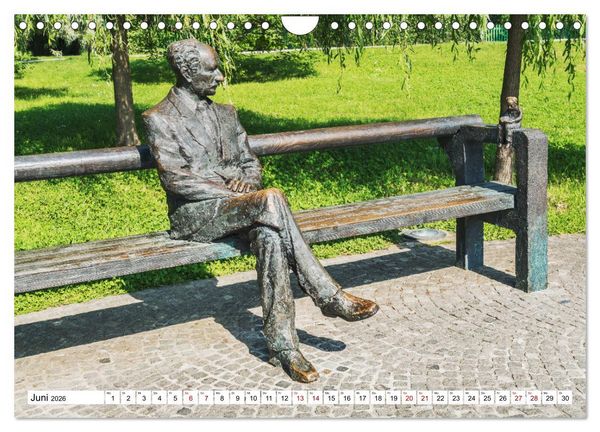 Produktbild: Ein Wochenende in Ljubljana (Wandkalender 2026 DIN A4 quer), CALVENDO Monatskalender