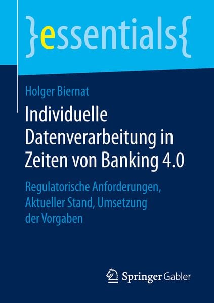 Produktbild: Individuelle Datenverarbeitung in Zeiten von Banking 4.0