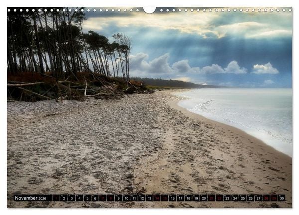 Produktbild: Fischland - Dar&szlig;- Zingst (Wandkalender 2026 DIN A3 quer), CALVENDO Monatskalender
