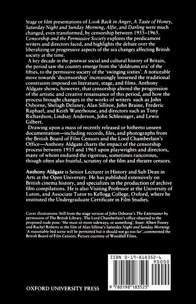 Produktbild: Censorship and the Permissive Society