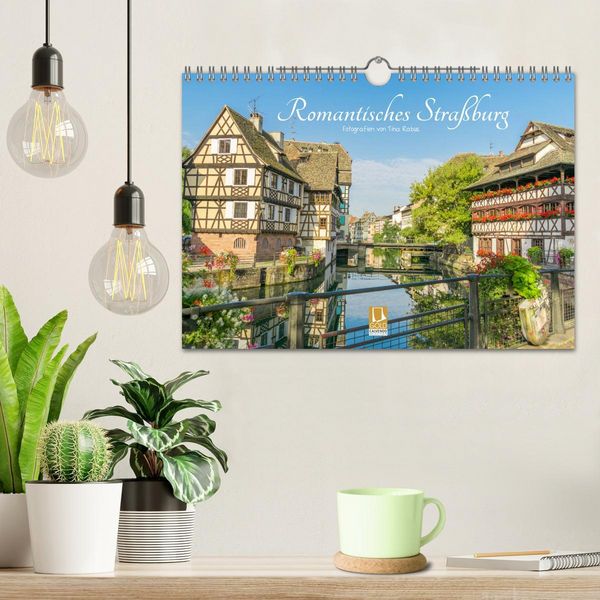 Produktbild: Romantisches Stra&szlig;burg (Wandkalender 2026 DIN A4 quer), CALVENDO Monatskalender