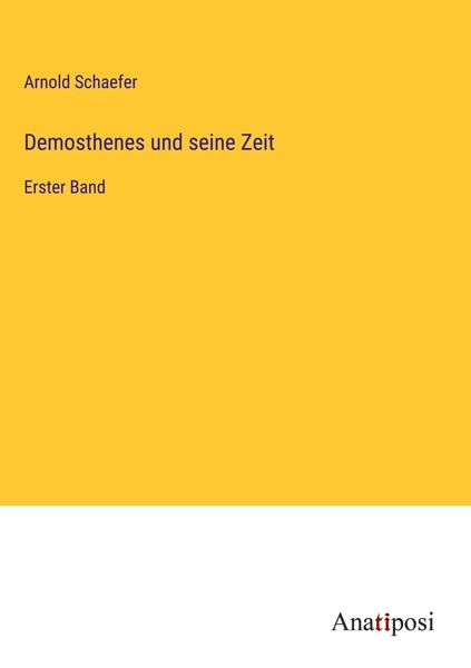 Produktbild: Demosthenes und seine Zeit