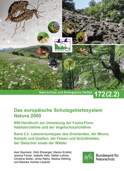 Produktbild: NaBiV Heft 172 Band 2.2: Das europ&auml;ische Schutzgebietssystem Natura 2000 Band 2.2 Lebensraumtypen